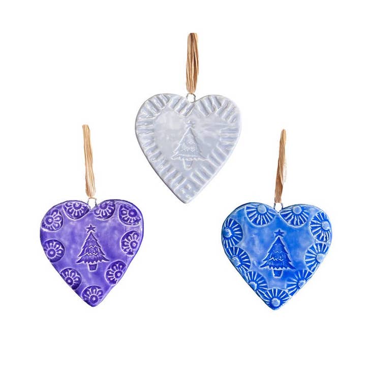 Lorraine Oerth Co. - Wholesale Ornament - Ornament - Heart - Christmas Tree