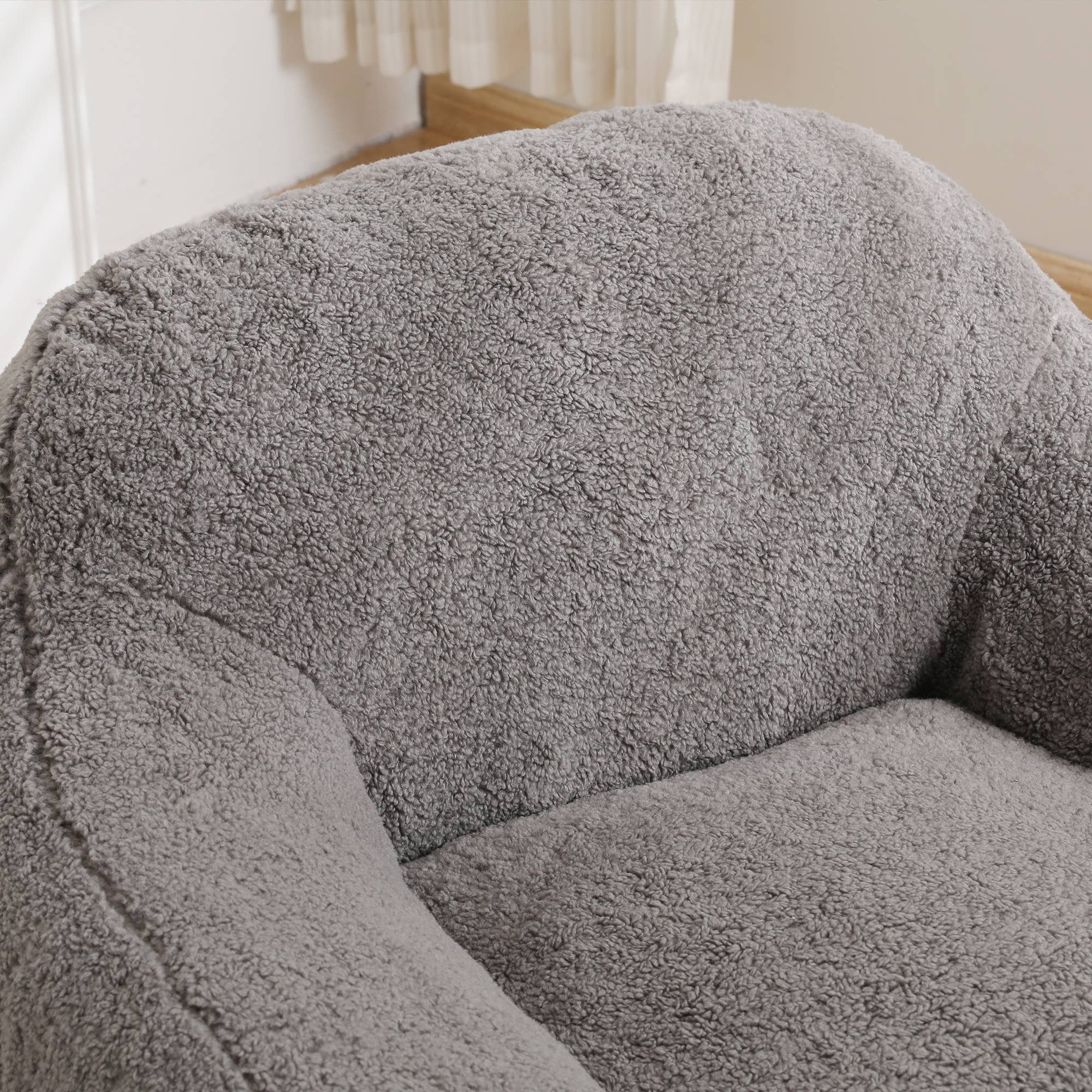 HOMYCASA DESIGN INC - Wholesale Chair - Giant Bean Bag Sofa Chair with Armrests and Memory Foam4