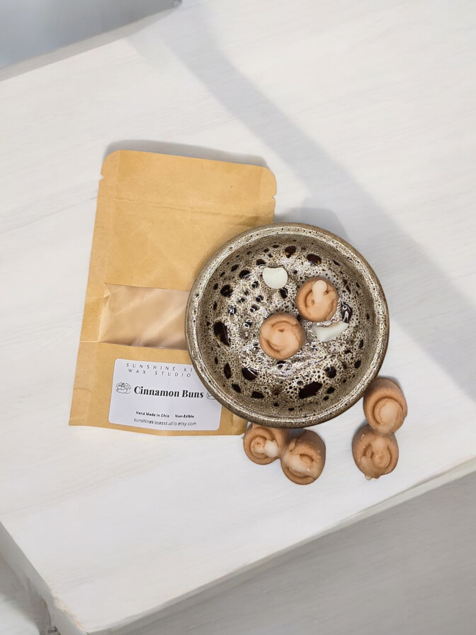 Sunshine Kisses Wax Studio LLC - Wholesale Wax Melt - Cinnamon Buns Wax Melts2