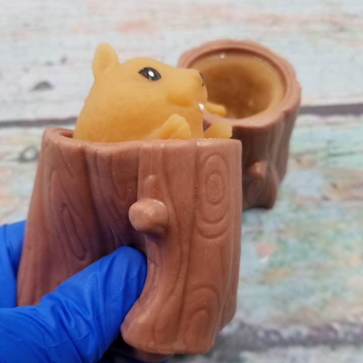 MIAS SHOP - Wholesale Squishy Toy - Kids & Baby - Squeeze Squirrel Toys Decompression Evil Squirrel Cup1