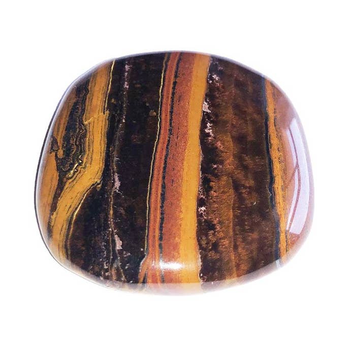 France Mineraux - Wholesale Spiritual Stone/Crystal - Iron eye pebbles - 500grs0