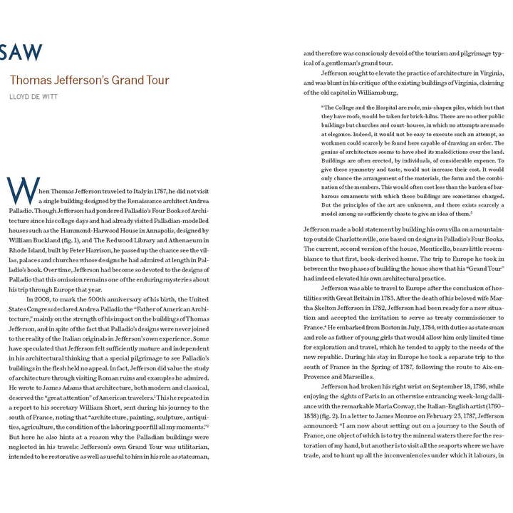 Chrysler Museum of Art - Wholesale Display Book - Thomas Jefferson, Architect1