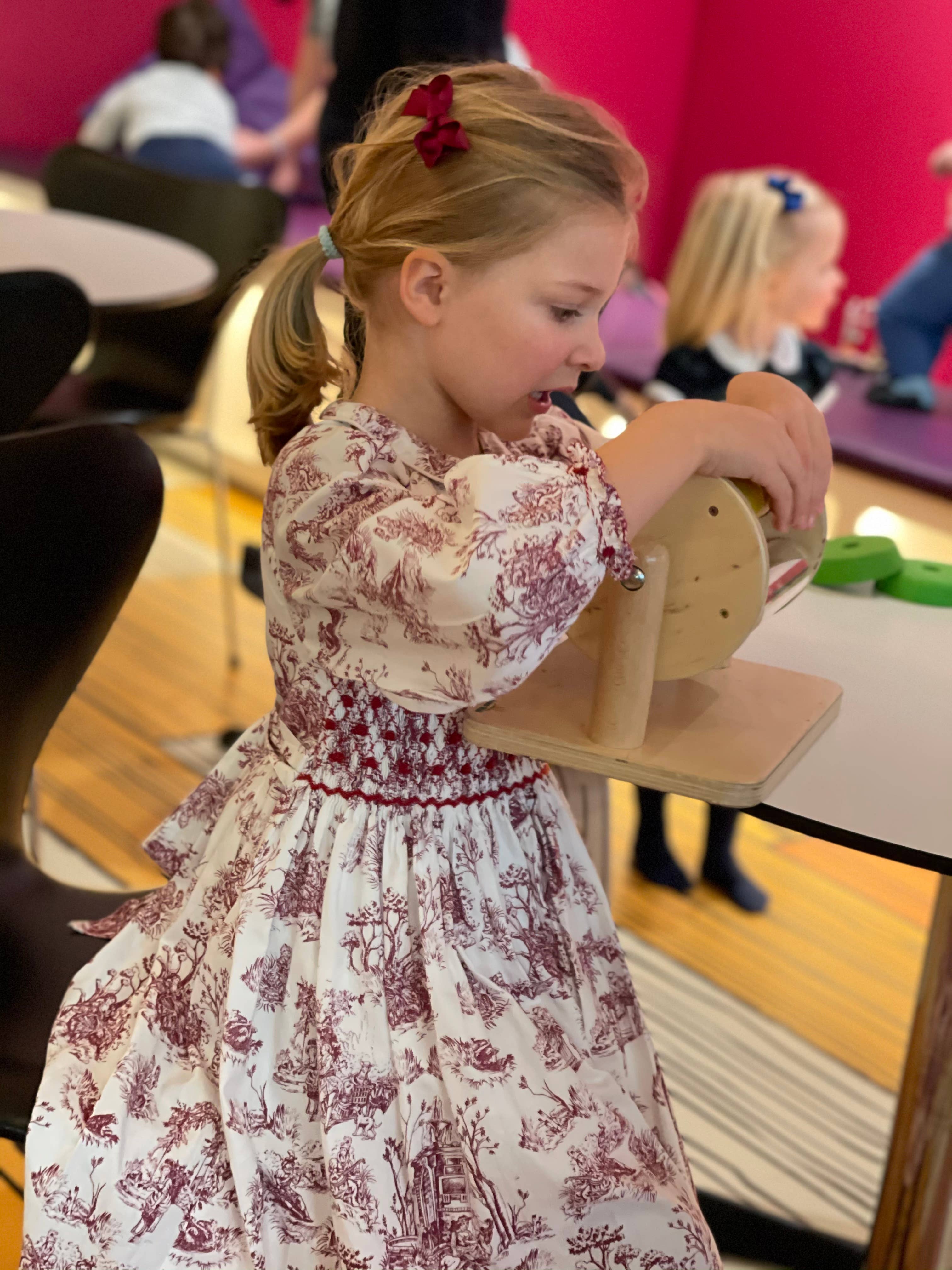 Annafie London Ltd - Wholesale Dress - Kids - PHILINE smocked dress4