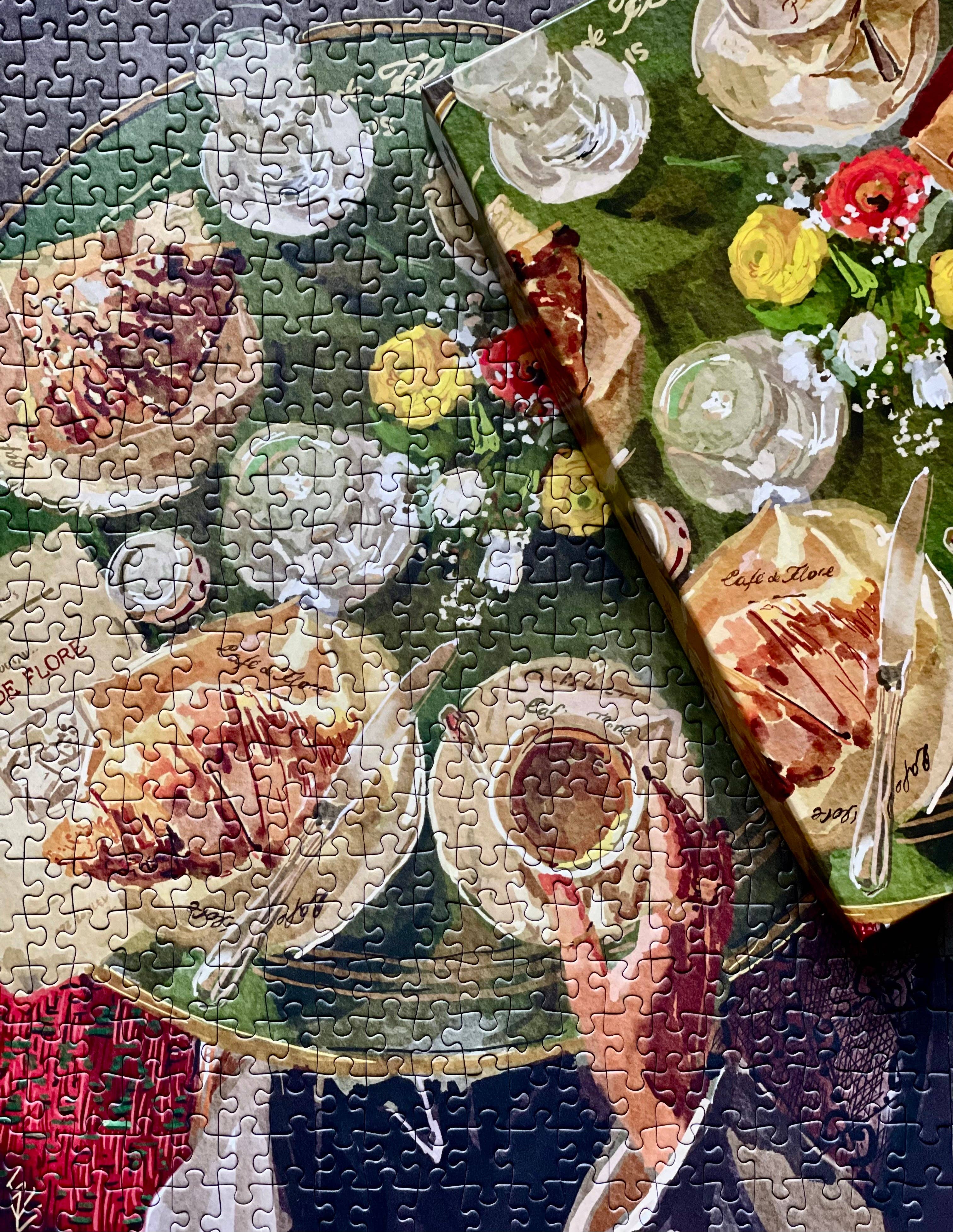 Das Puzzle Kollektiv - Wholesale Puzzle - Adult - "Coffee and croissants"3