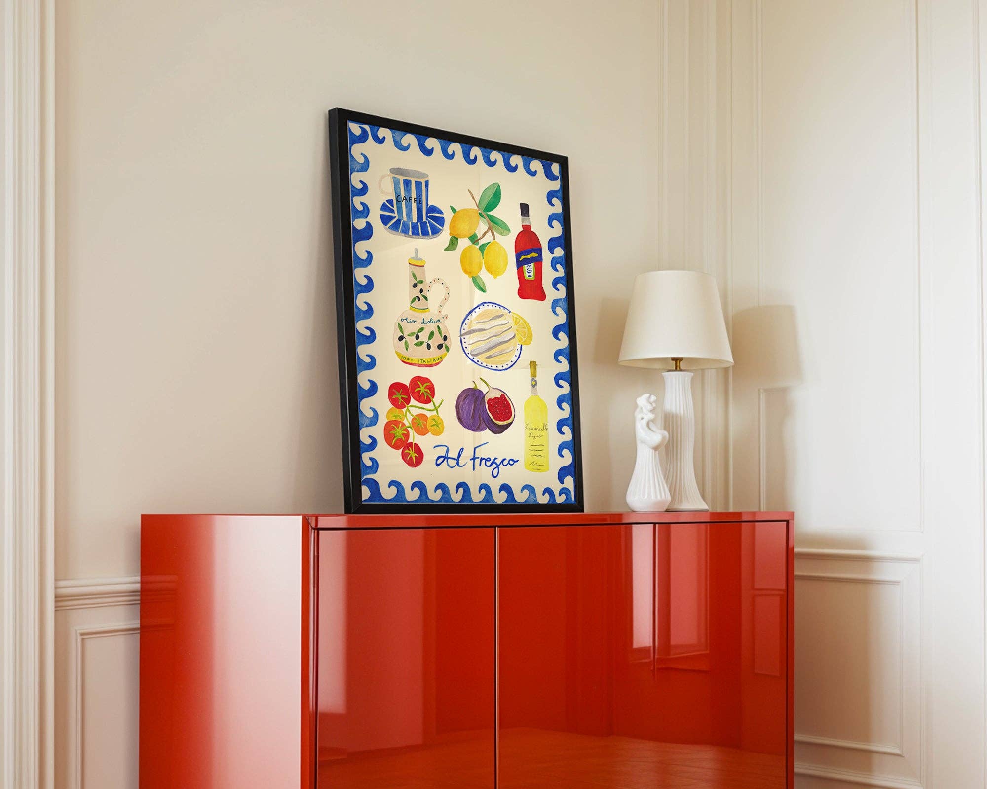 Proper Good - Wholesale Art Print - Alfresco Hand Painted Print1