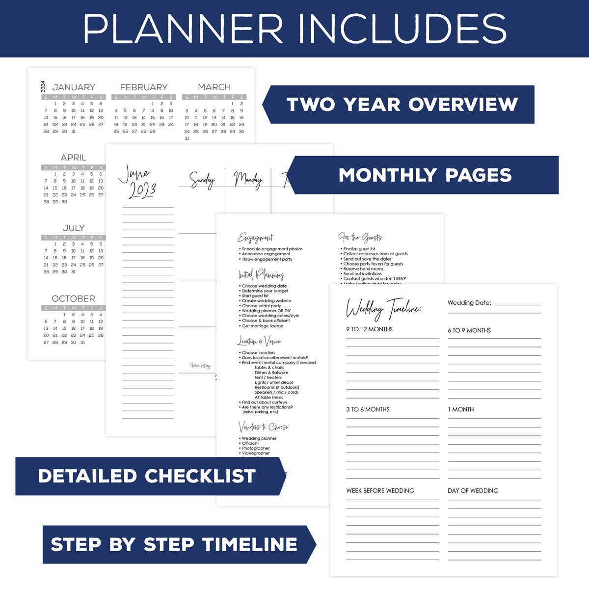 Practical Paper Company - Wholesale Planner - Wedding Planner11
