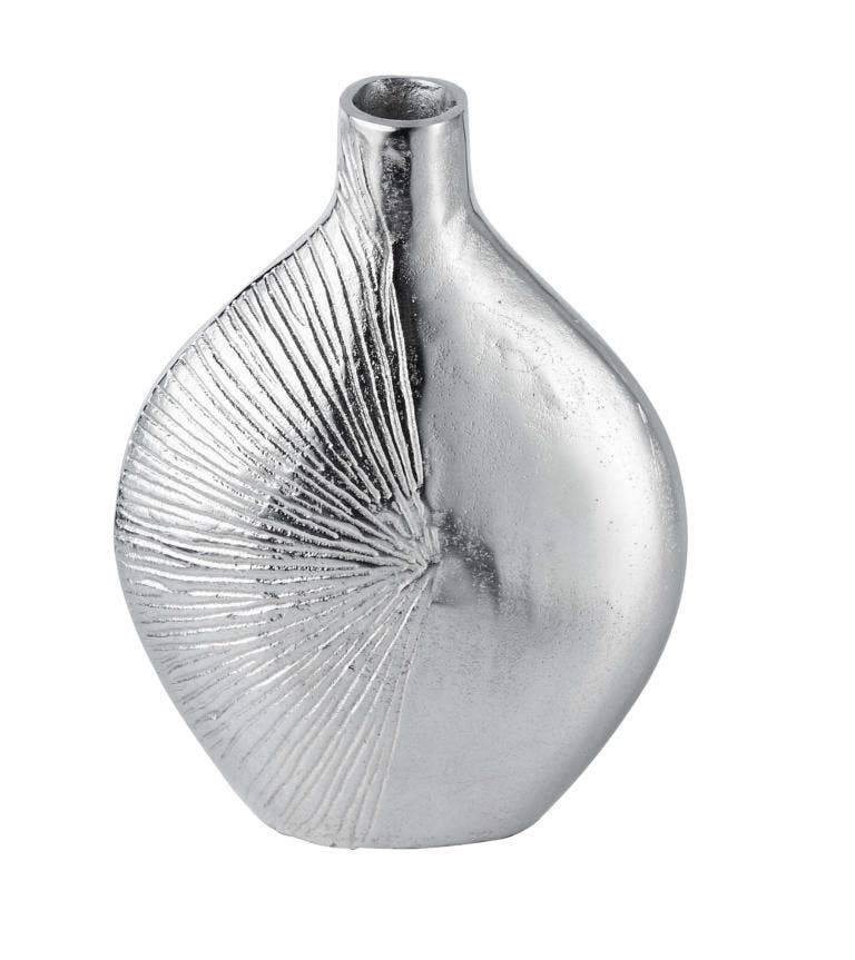 Michael & Philipp Noll e. K. - Vente Vases - vase en métal argenté 31 cm1