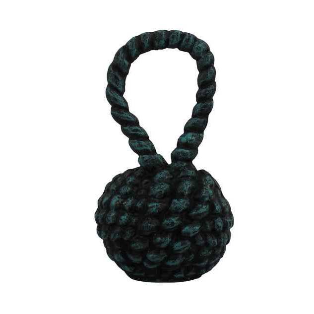Butée de porte en fonte bleue Sailors Knot 10" » pour la vente par Hampton Ironworks