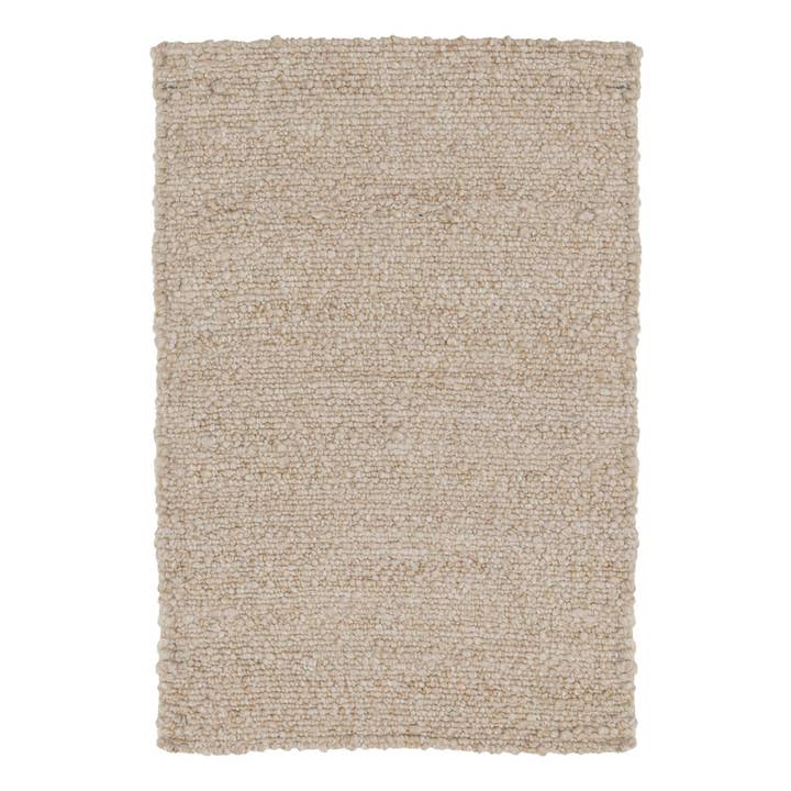 Natural style looped rug LOOMA for wholesale by AFK Living