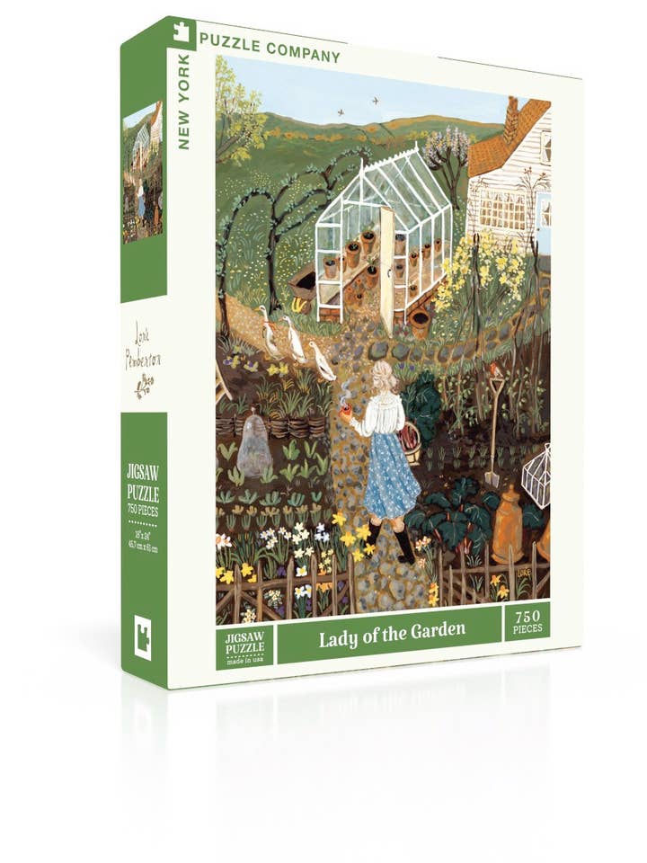 Dame du Jardin - Puzzle de 750 pièces pour la vente par New York Puzzle Company