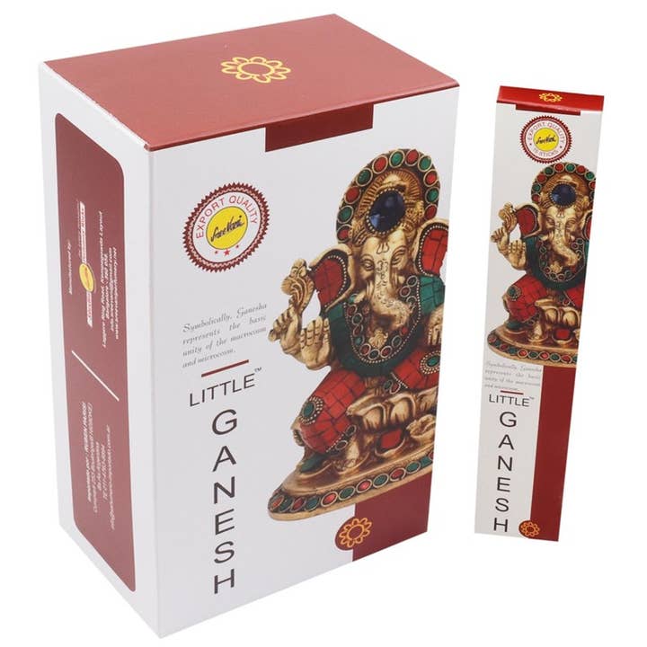 Esoterica Arte Little God Ganesh røgelse (12 stk.) for engroshandel hos Esoterica Arte