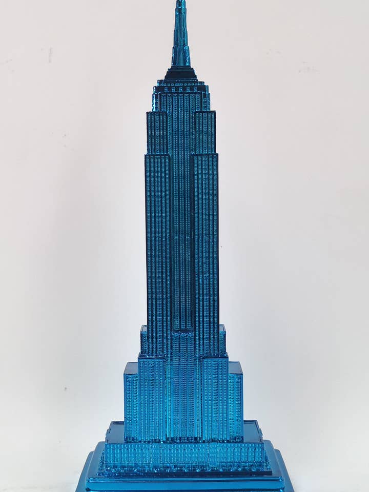 12" Empire State Building Blauw voor wholesale door ZIZO USA INC