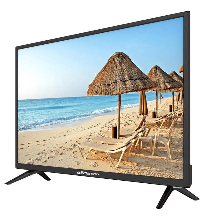 JupiterGear Home - Venta al por mayor Artículo decorativo de mesa - Televisor LED HD de 32" Clase Emerson con reproductor de DVD