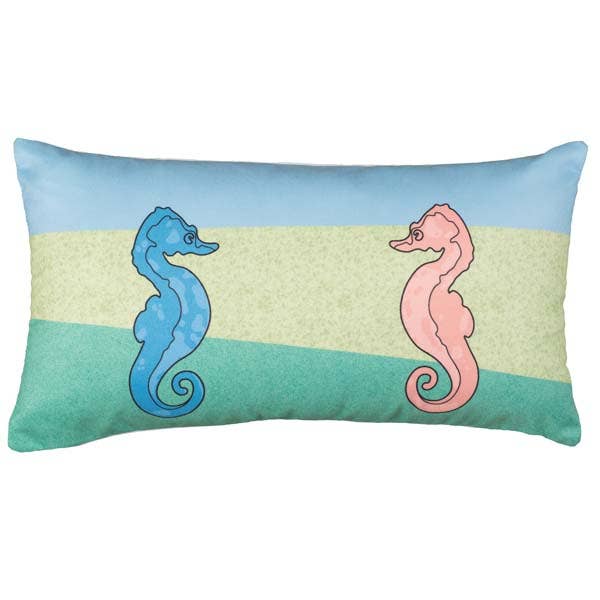Almofada Costeal-Sadie & Stanley Seahorse por atacado de Rennie & Rose