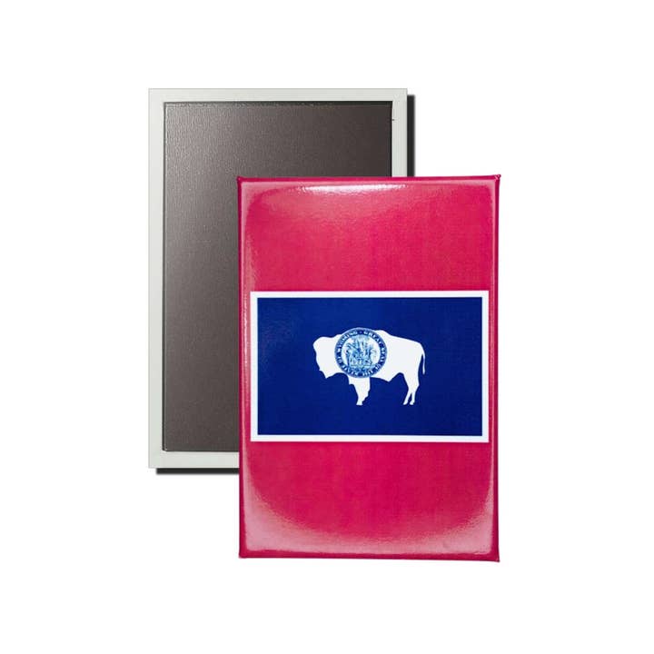 Astur Pins – wholesale Magnet – Vertikal Magnet - Wyoming Flagga - USA