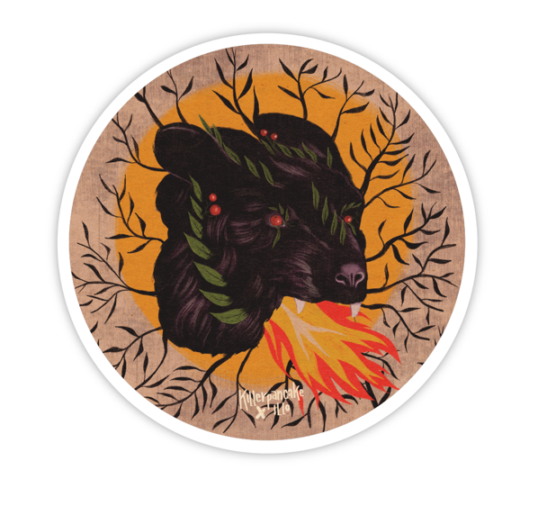 Killerpancake Illustration - Wholesale Sticker - Haunted Stickers (Wholesale)6