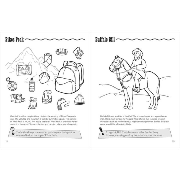 AdventureKEEN - Wholesale Coloring Book - Kids & Baby - Colorado Activity Book2