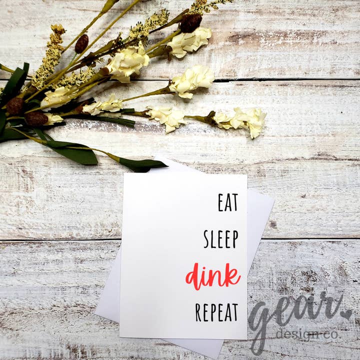 Spis, sov, drik, gentag for engroshandel hos Gearhart Design Co.