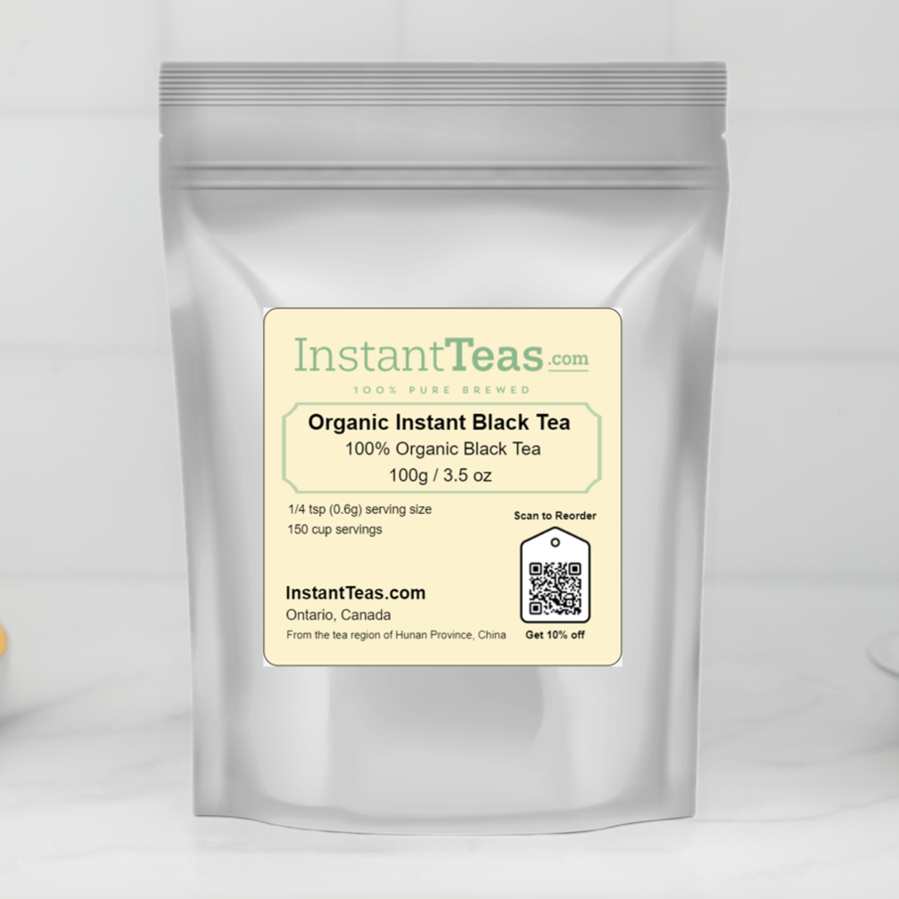 InstantTeas.com - Wholesale Health/Detox Tea - Instant Organic Black Tea: Bold Taste, Convenient Experience1