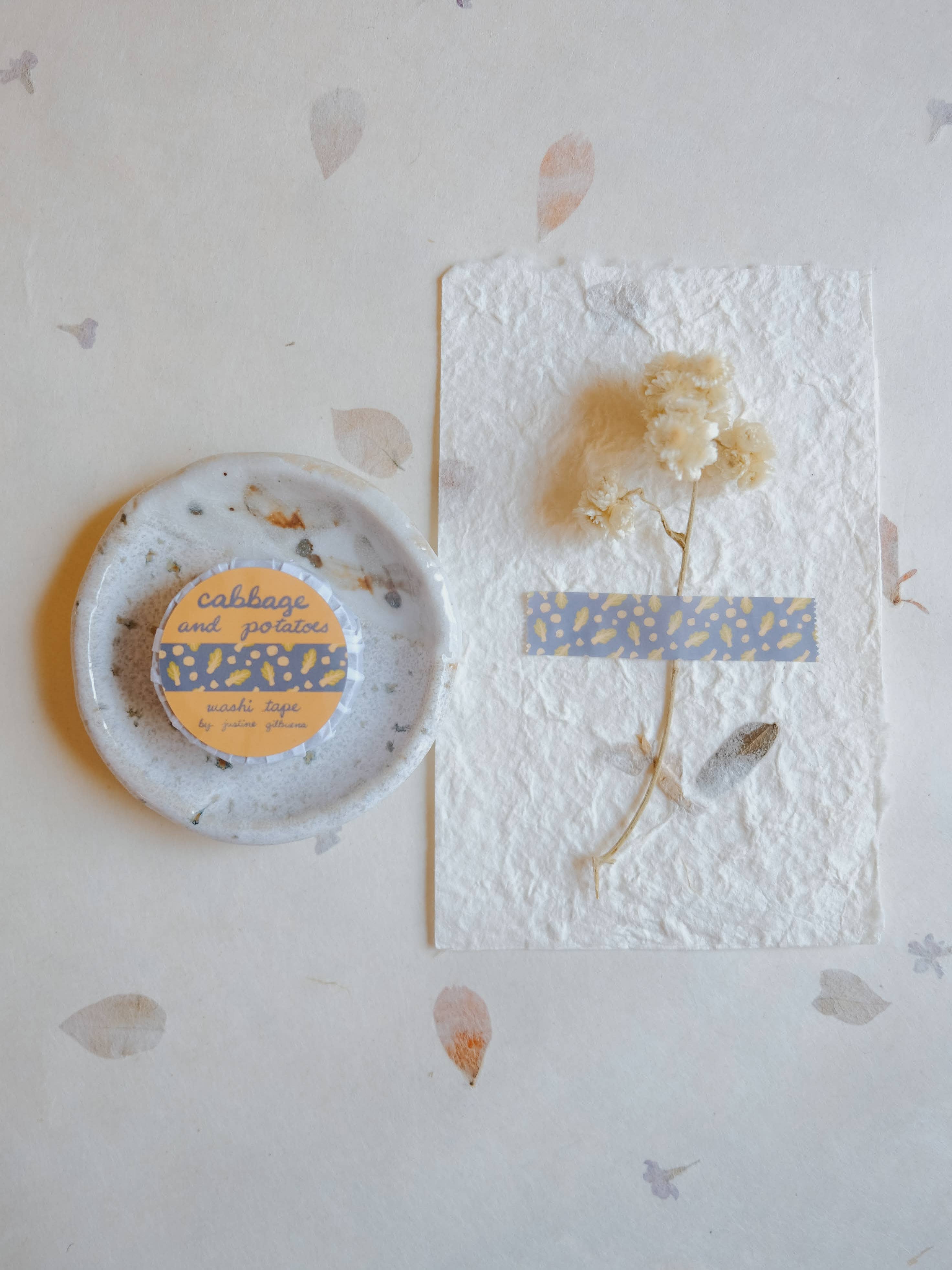 Justine Gilbuena - Wholesale Washi Tape - Cabbage and Potatoes Washi Tape1