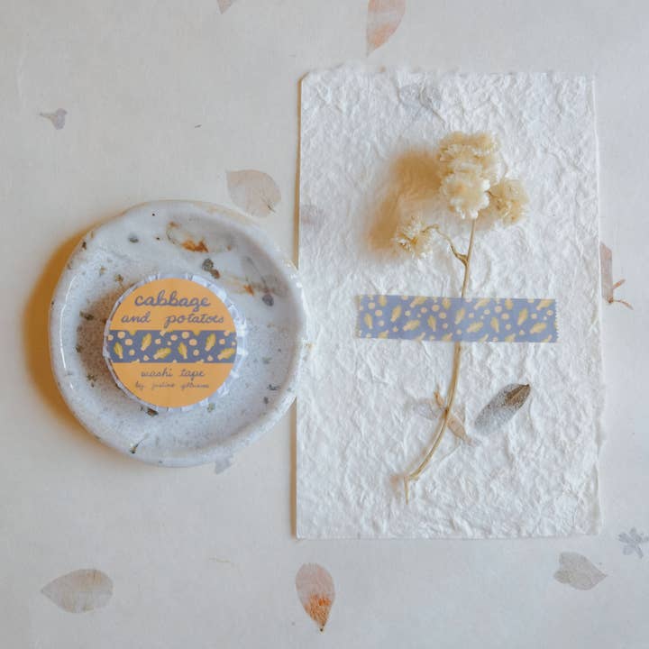 Justine Gilbuena - Wholesale Washi Tape - Cabbage and Potatoes Washi Tape1