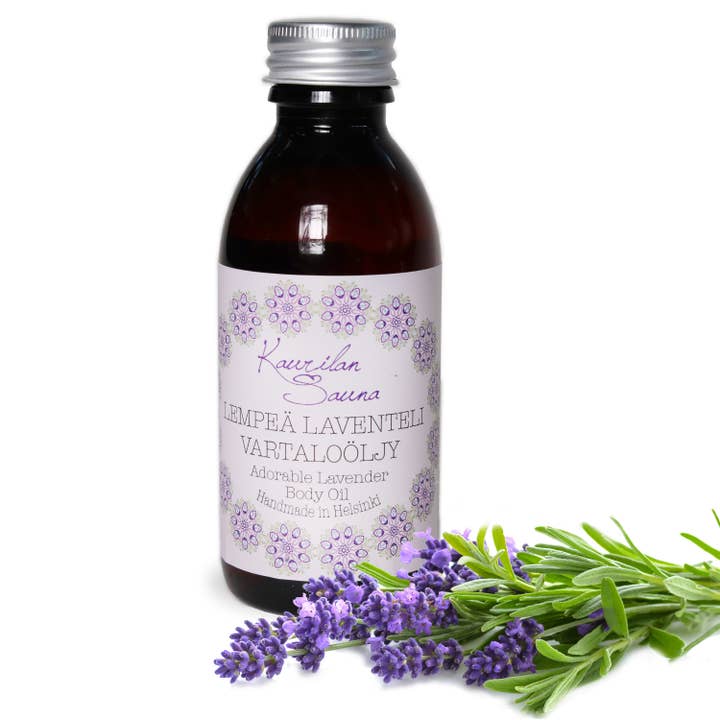 Adorable Lavender Body Oil por atacado de Kaurilan Sauna