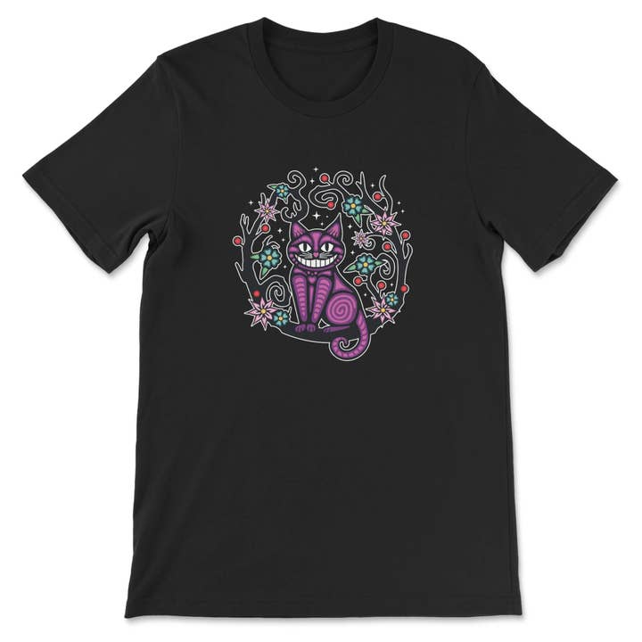 Camiseta Cheshire Cat na Floresta por atacado de Red Rebel Armour