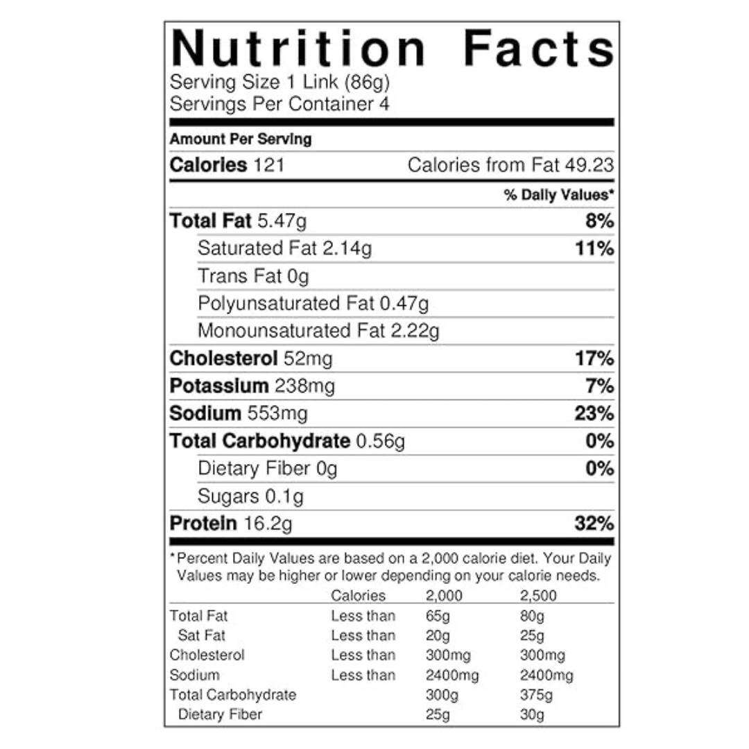 MeatCrafters Inc. - Wholesale Sausage - Mediterranean Lamb Sausage Links: Seasoned, Artisanal2