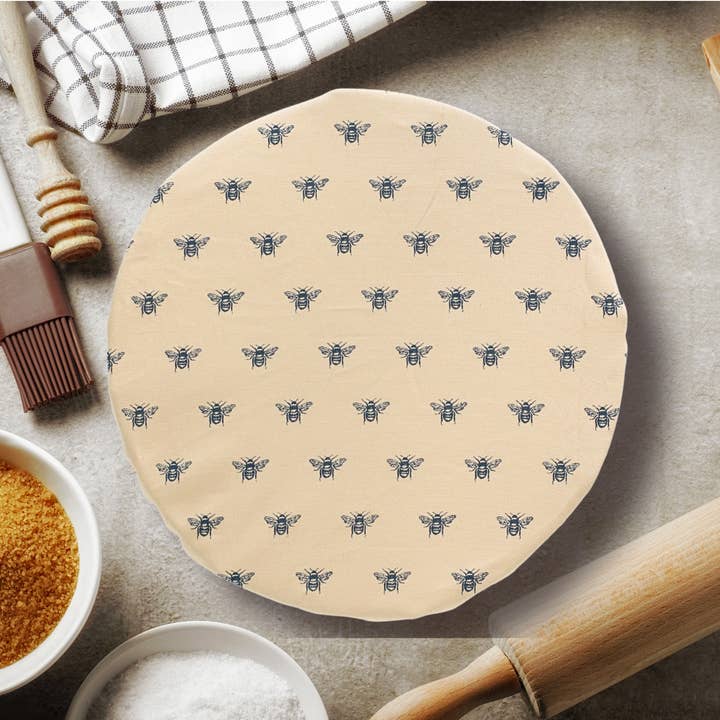 Dough Proofing Bowl Cover ⋆ 100% cotton Bees and other Purchase Wholesale bees wrap. Free Returns & Net 60 Terms on Faire trending on Faire.