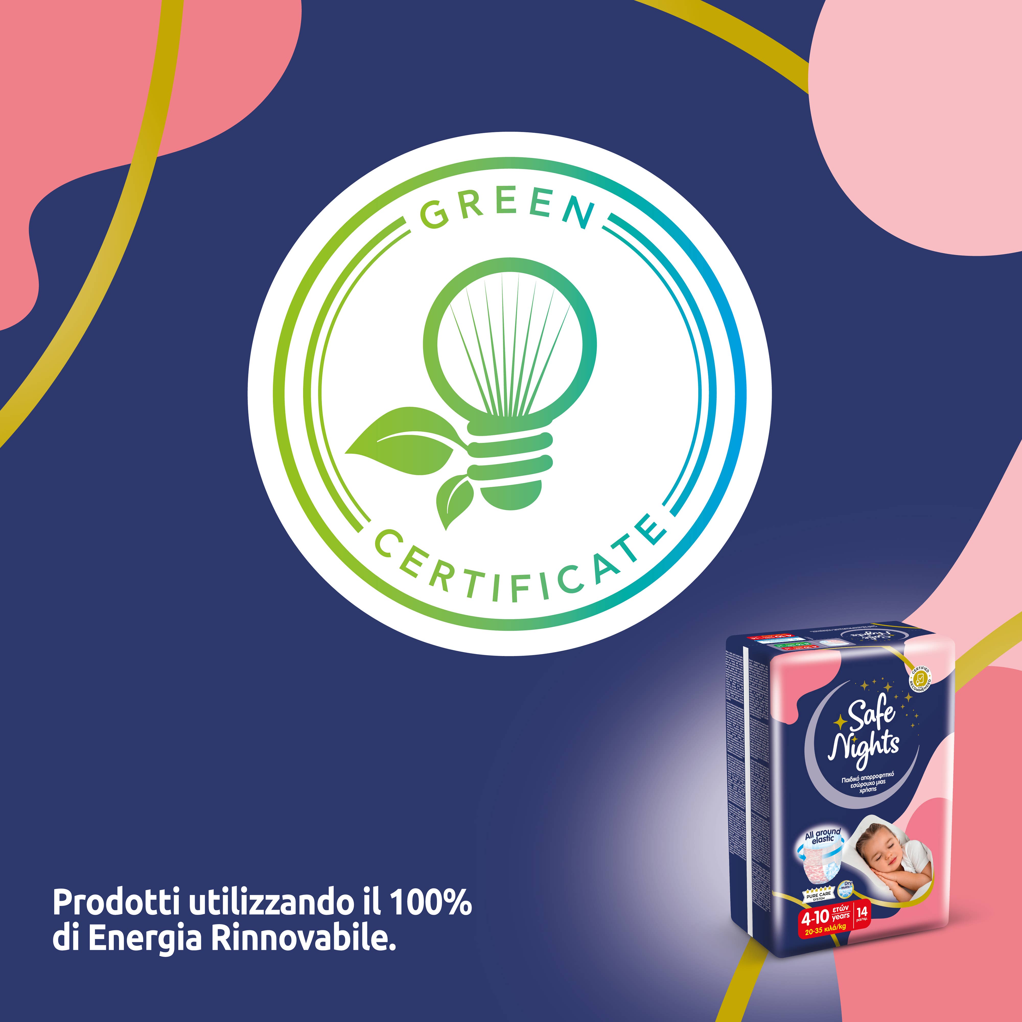 Babylino - Wholesale Diaper (Non-Cloth) - Baby - Babylino Safe Nights Night, Girl 4-10 years, 14 Units13