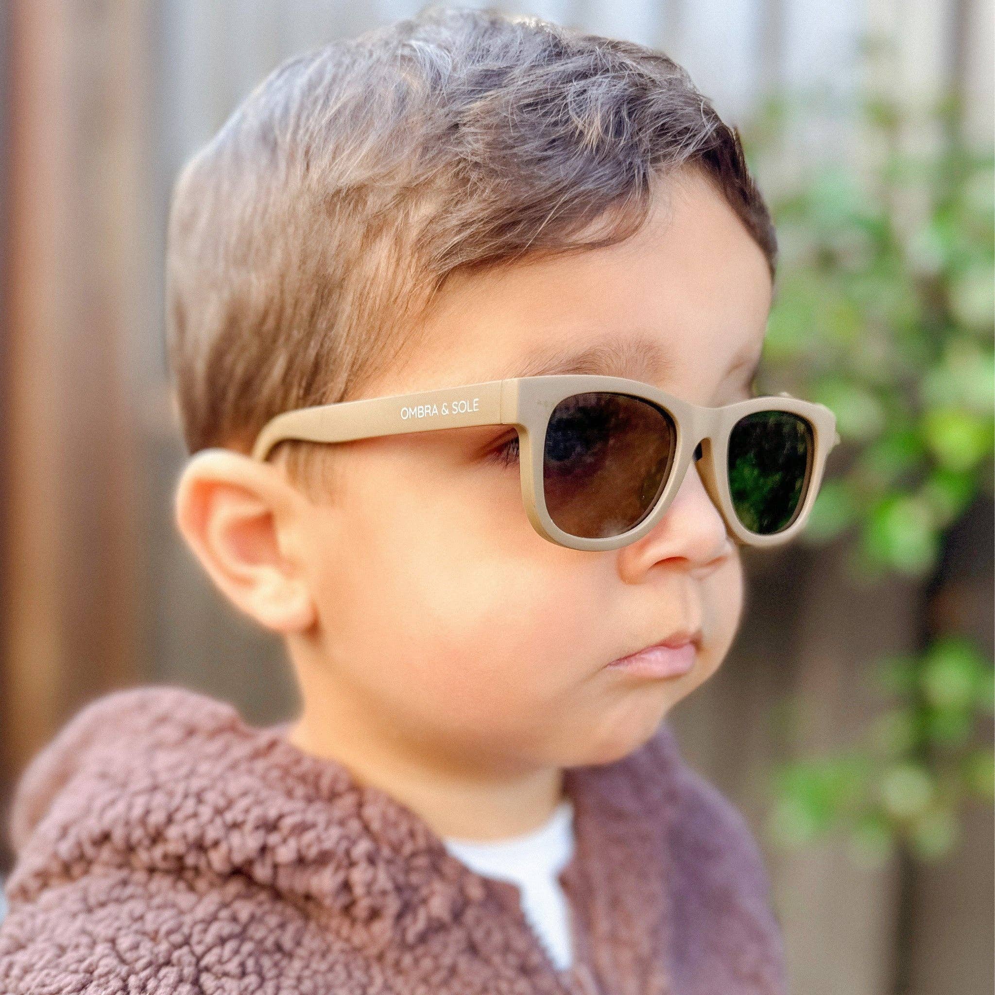 OAK BROWN Baby & Kids Polarised Sunglasses - UV400 (6 Months - 10 Years) for wholesale on Faire1