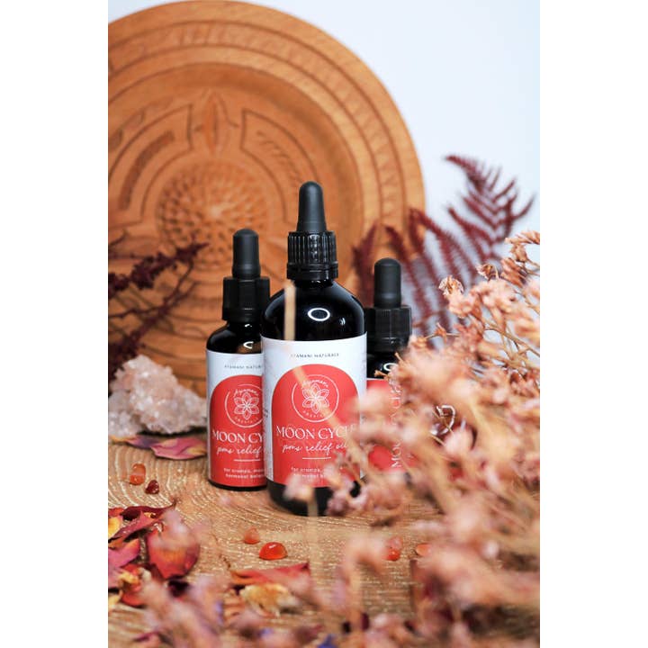 Ayamani Naturals - Wholesale Essential Oil - Moon Cycle PMS Relief Oil with Copaiba, Frankincense & More8