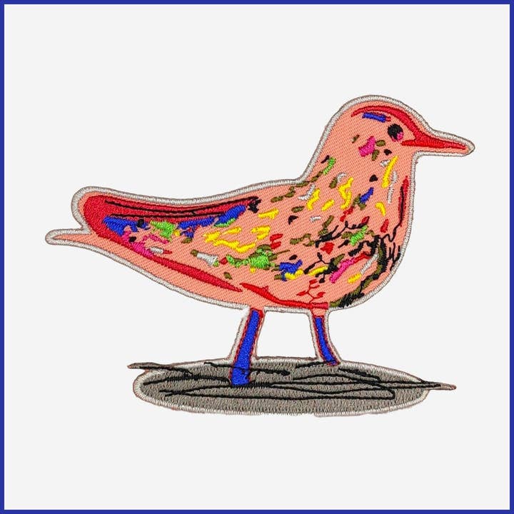 Embroidered Patch Whisper for wholesale by Isabelle Gougenheim Designs