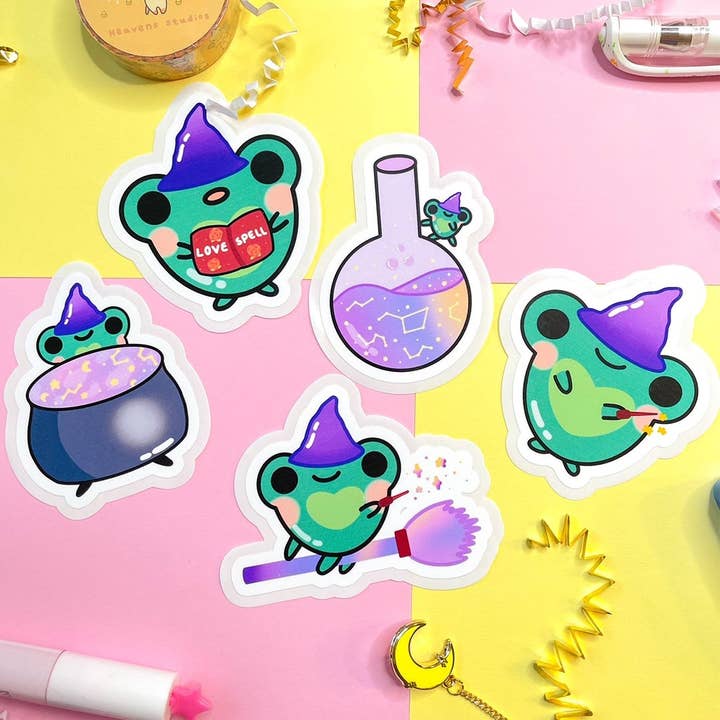 Collezione Witchy Froggy per la vendita all'ingrosso da parte di Heavens Studio