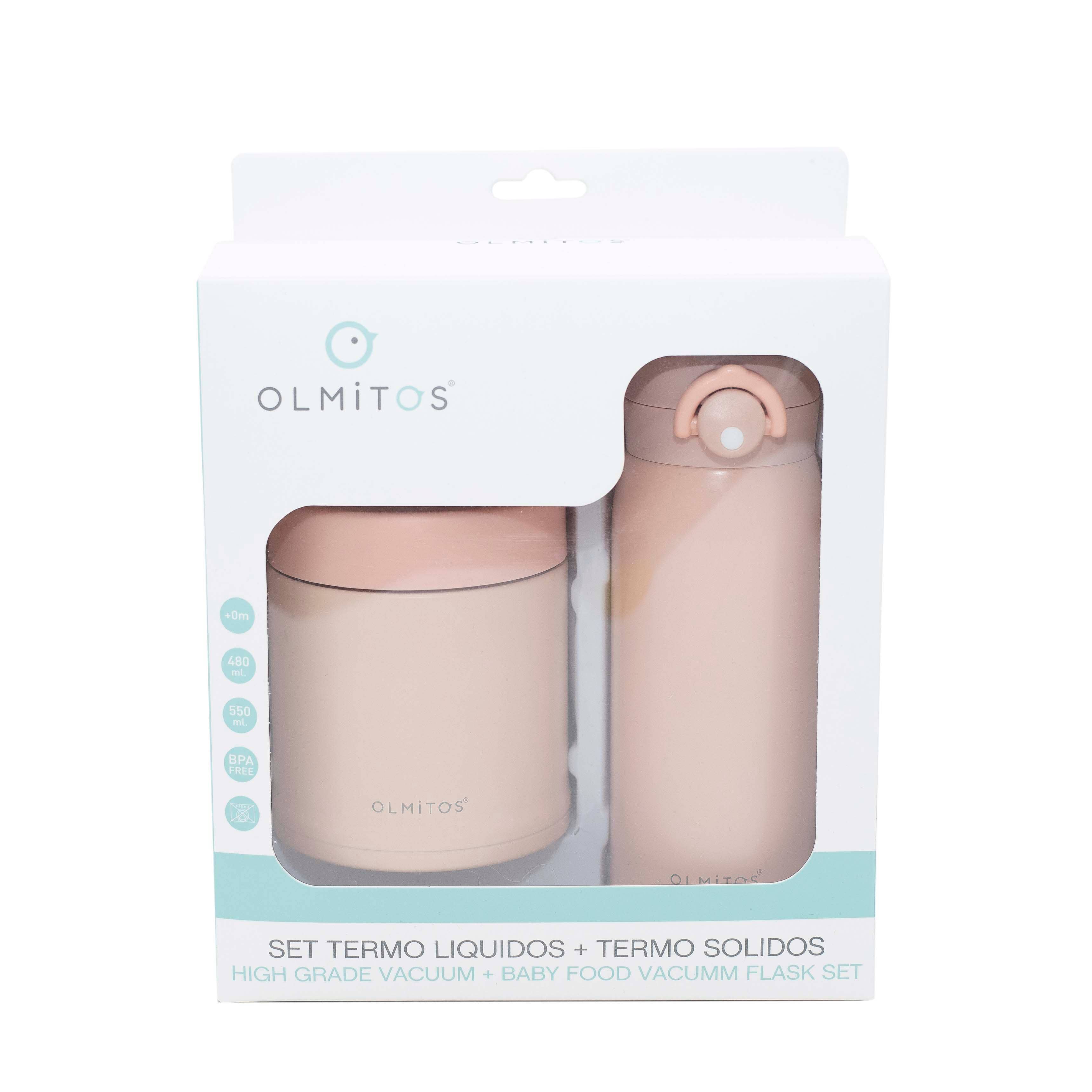 Olmitos S.A – wholesale Lunchlåda - Barn – Olmitos blå termosset med flaska och matburk13