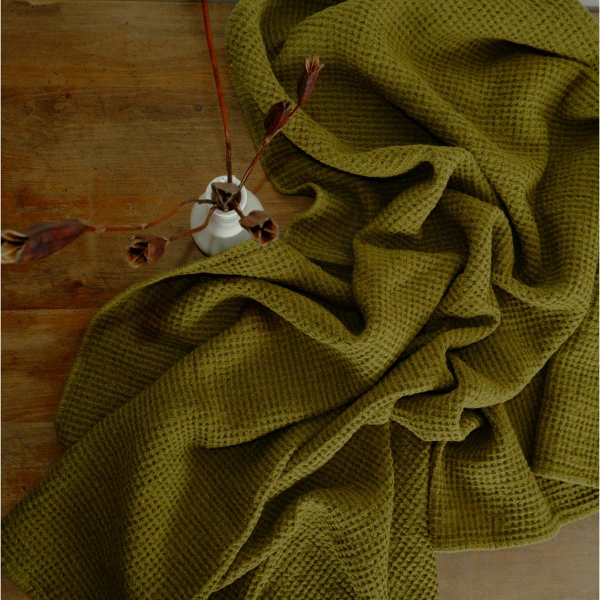 NorraVilla - Wholesale Bath Towel - dark gray - waffle linen towel8