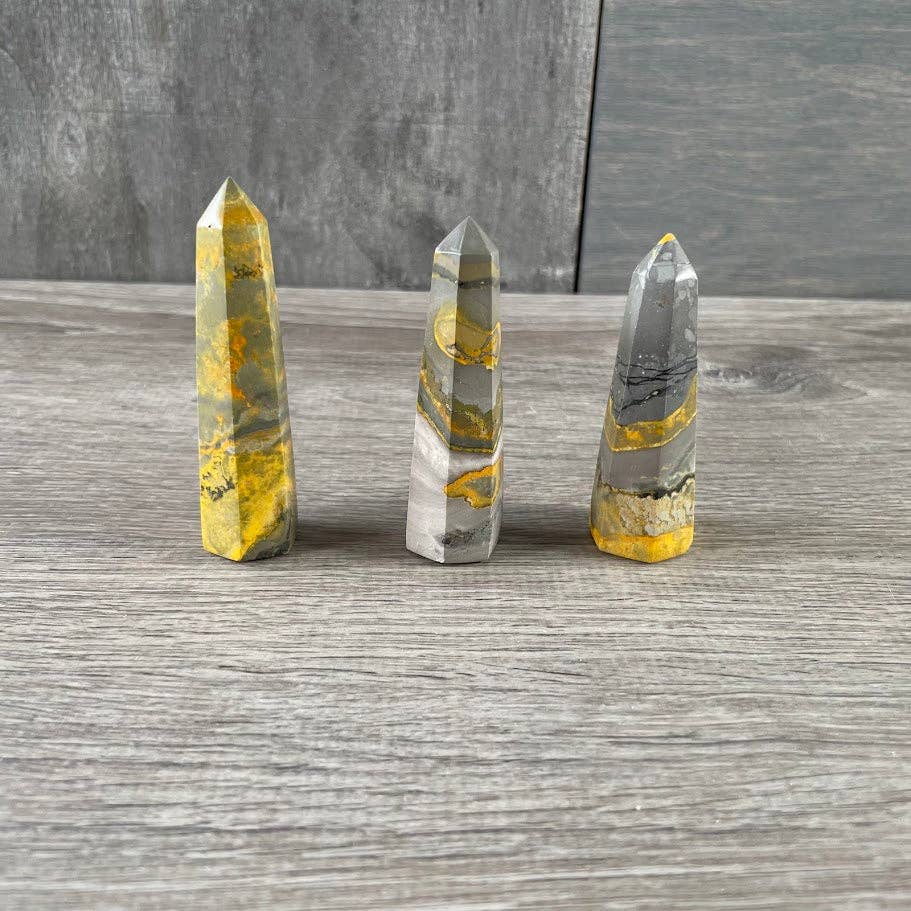 Keystone Crystals - Vendita all'ingrosso Pietra/cristallo spirituale - Obelisco di Pietra Preziosa 1-2 oz | Piccola Torre di Cristallo, Griglie e Decorazioni36