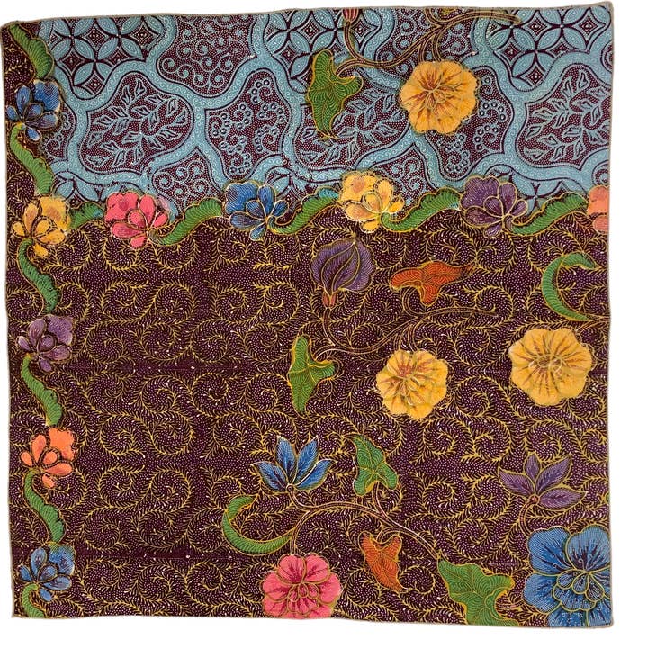 Asia West – wholesale Dinner & cloth napkin – Napkins-blue, green, orange, natural, pink & purple (set/6) 17