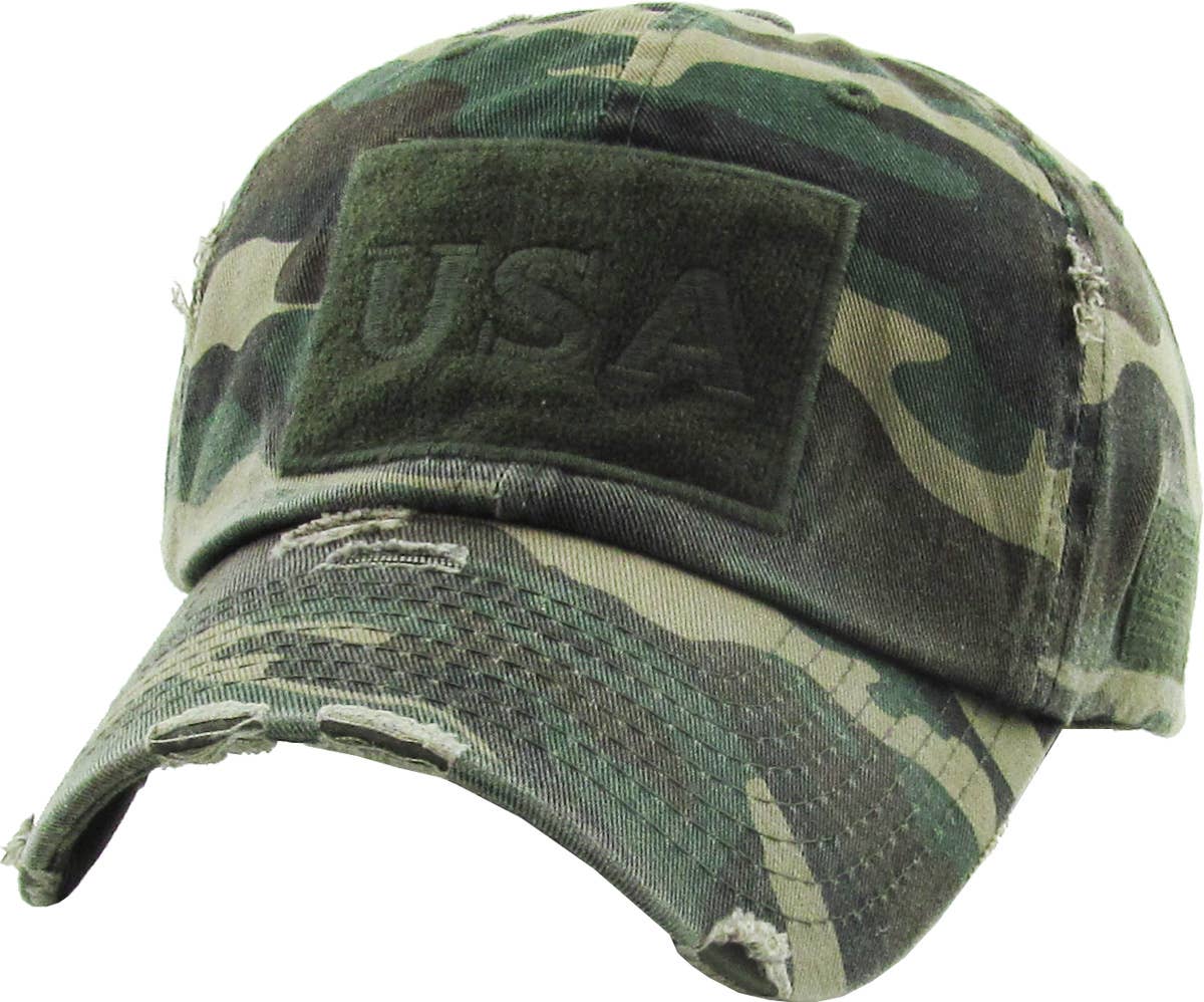 KBETHOS - Wholesale Baseball Cap - Unisex - USA; Tactical Vintage Ballcap14