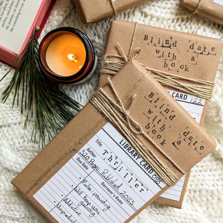 Joyella Design - Wholesale Book - Adult - Blind Date Books- Library Card Edition