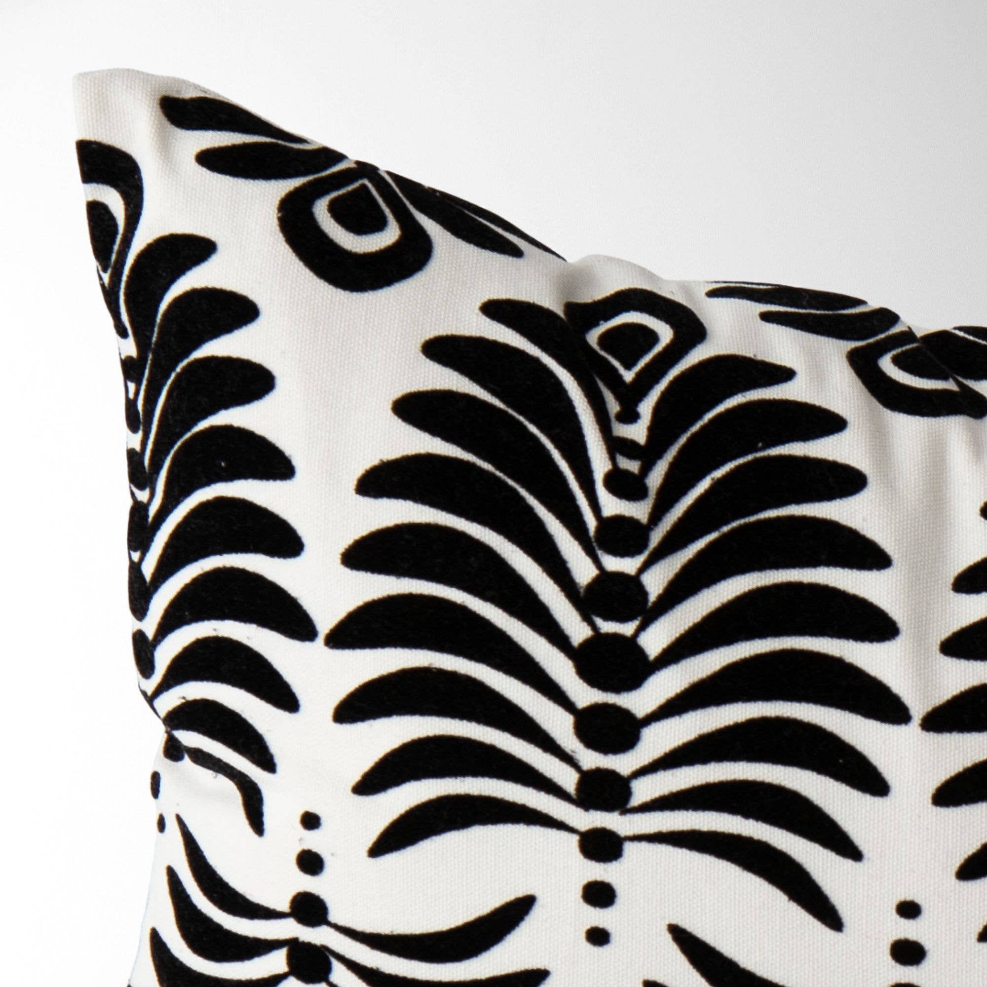 Espresso Serena Damask Pillow Cover – Elegant,  Decorative Cushion for wholesale on Faire4