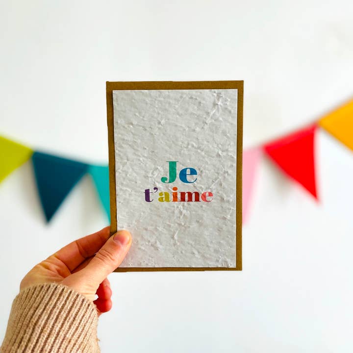 Sochizen - Wholesale Love Card - I love you colorful