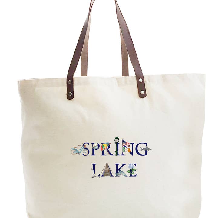 Borsa grande a tracolla Spring Lake per la vendita all'ingrosso da parte di Tina Labadini Designs