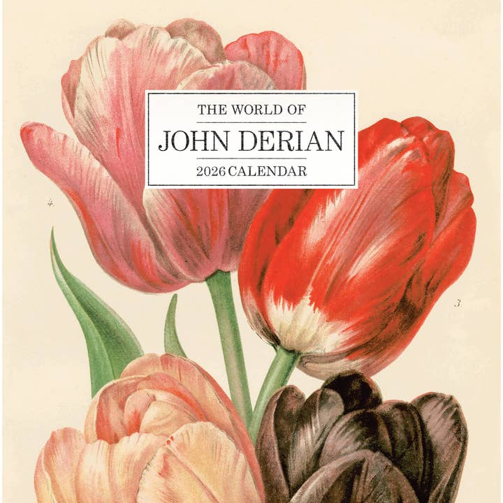 World of John Derian Wall Calendar 2026 for wholesale by Hachette Book Group