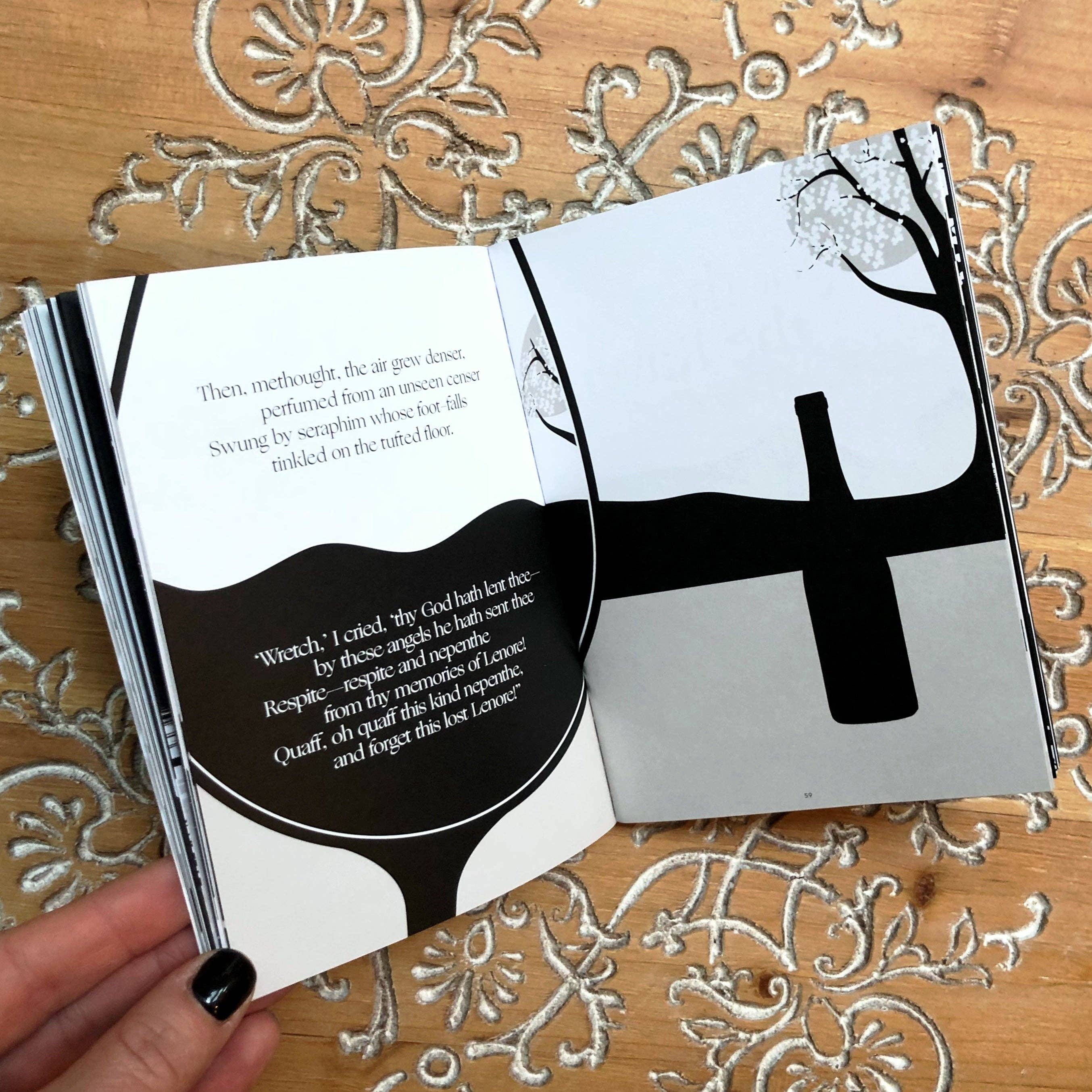 Obvious State - Wholesale Poetry & Drama - The Raven by Edgar Allan Poe, Illustrated Book4