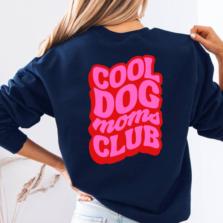 Sweater Cool dog moms club voor wholesale door Molly's World