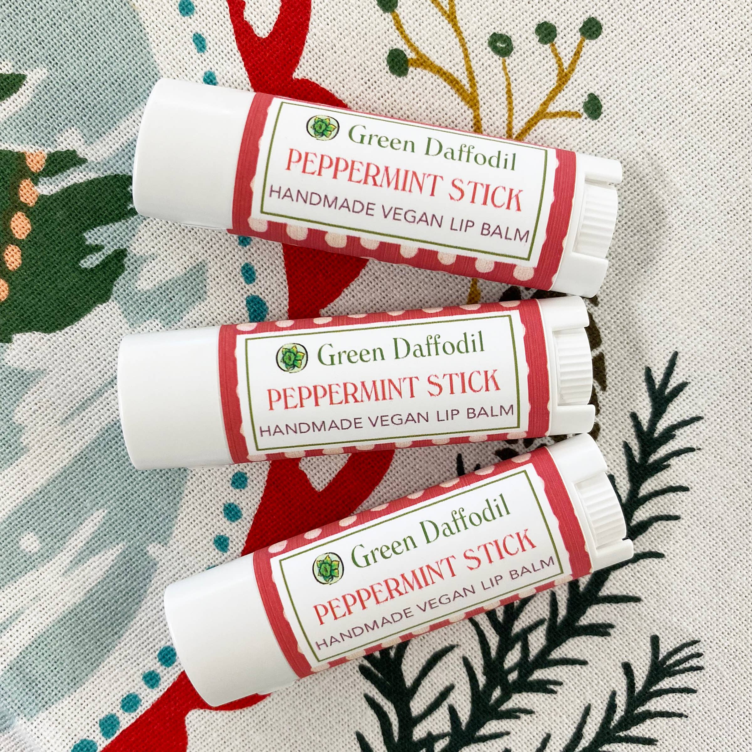 Green Daffodil Bath & Body - Wholesale Lip Balm - Peppermint Stick  Lip Balm - Christmas Stocking Stuffer1