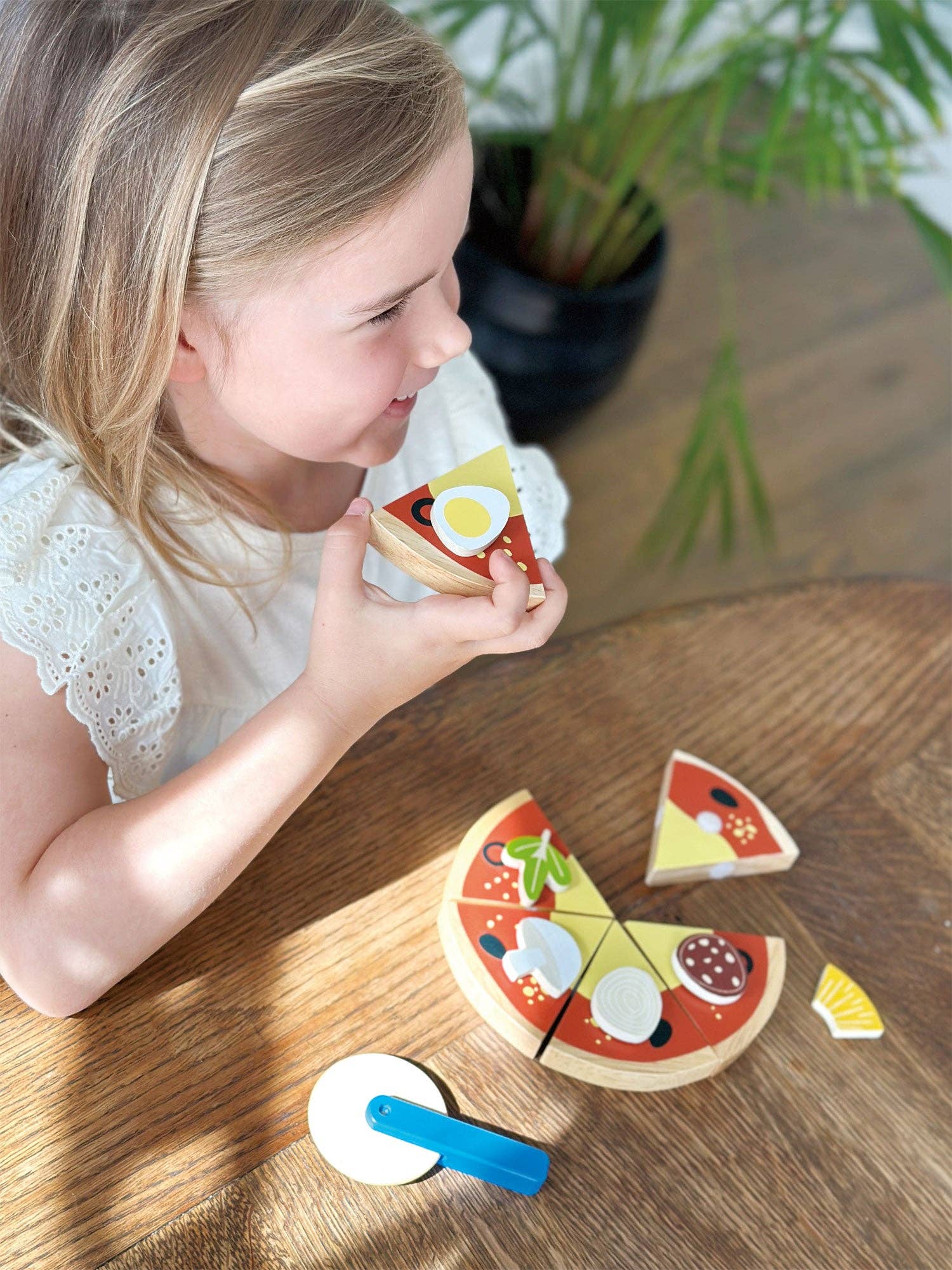 Mentari Toys - Wholesale Wood Toy - Kids - Take-out Pizza5