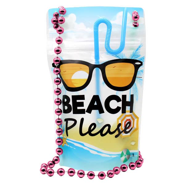 NeckSip – Großhandel Strandzubehör – Strand Please — tragbare Getränkebeutel (12 oz | 2 Stück)7