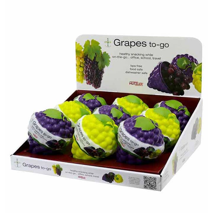 Gourmac - Wholesale Food Storage Container - Grapes To-Go Counter Display